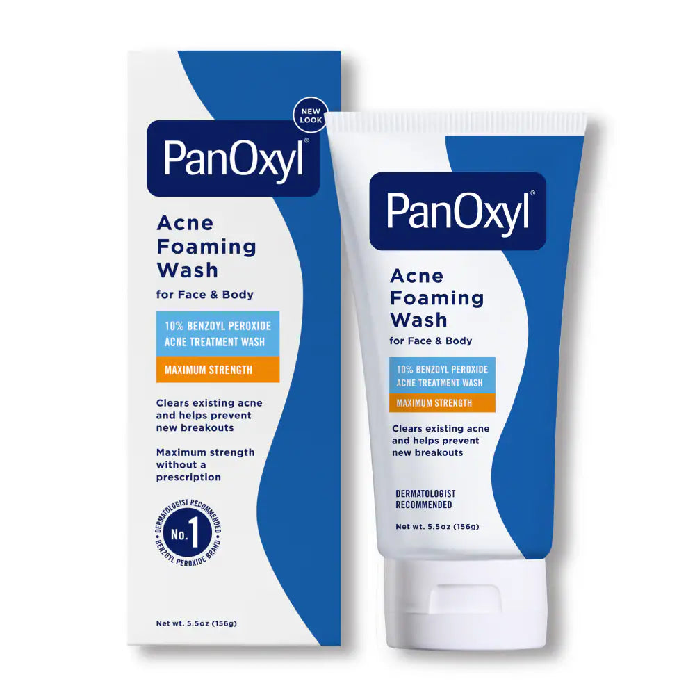 PanOxyl Limpiador Acne Foaming Wash 10% Benzoyl Peroxide
