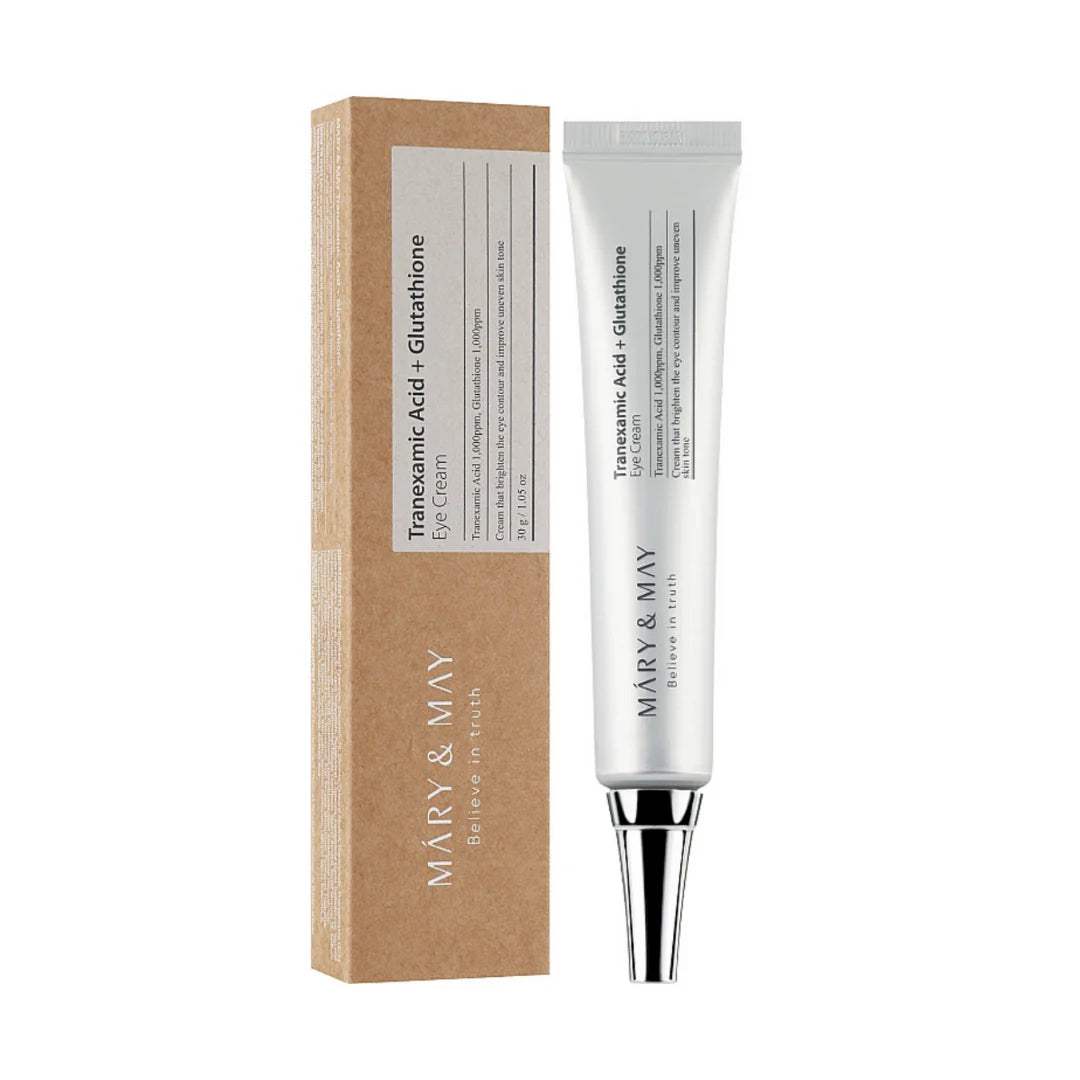 Mary&May Contorno de Ojos Tranexamic Acid + Glutathione eye cream
