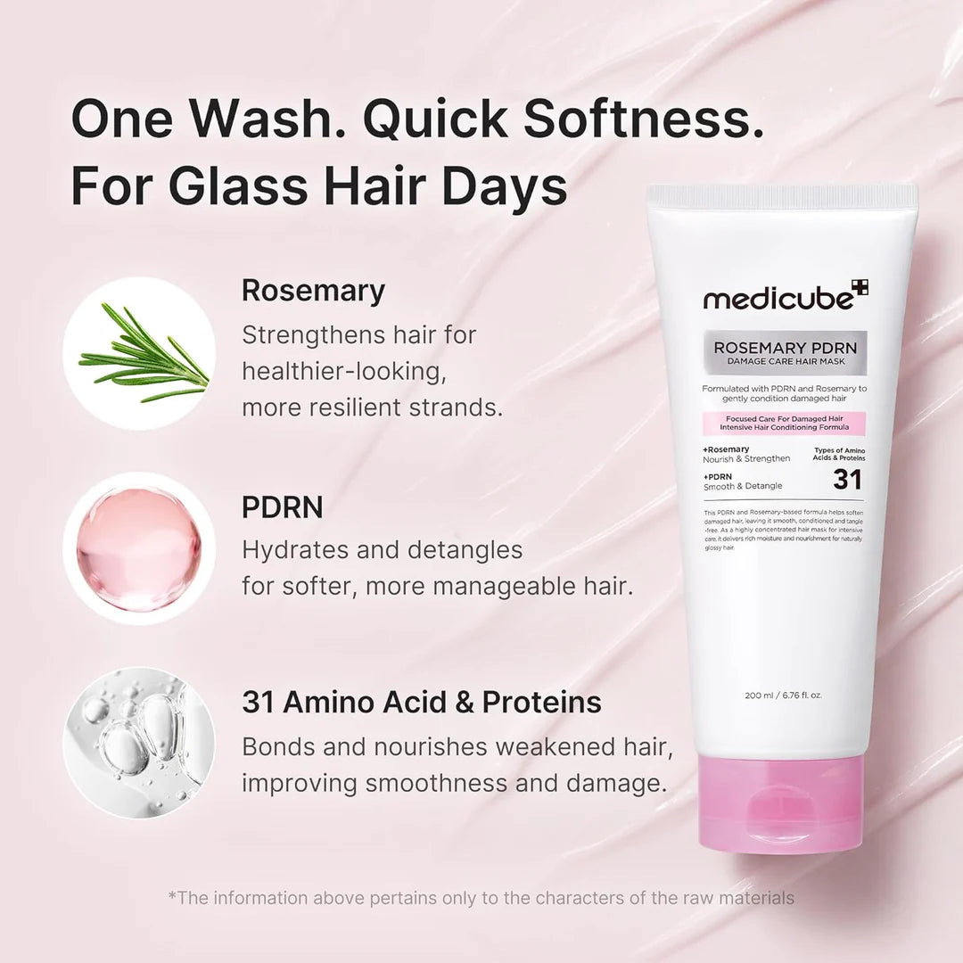 Medicube - Rosemary PDRN Damage Care Hair Mask