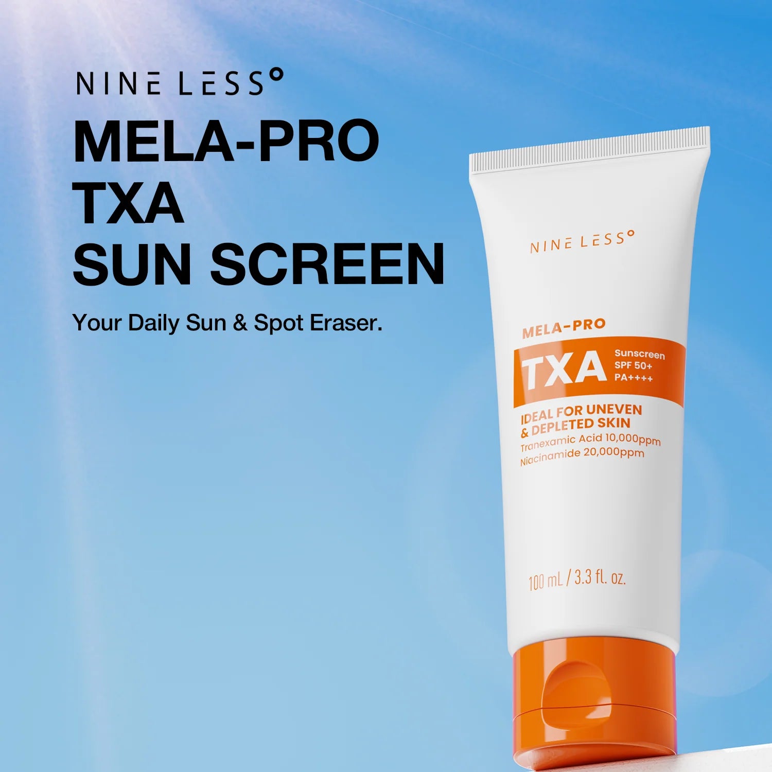 Nine Less – Mela-Pro Tranexamic Acid Sunscreen SPF50+ PA++++