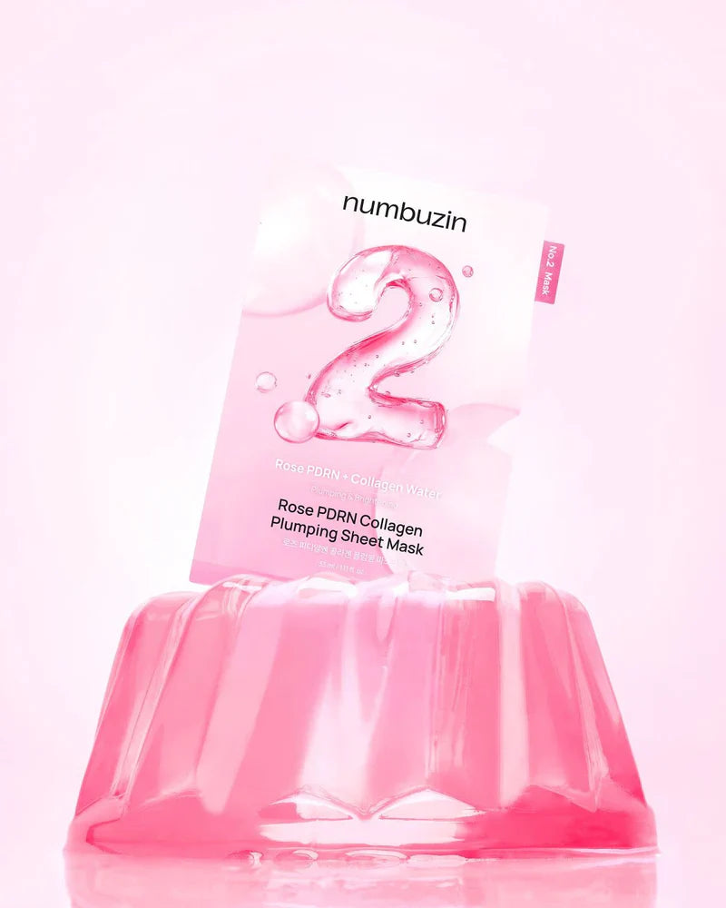 numbuzin Mascarilla No.2 Water Collagen 65% Voluming Sheet Mask
