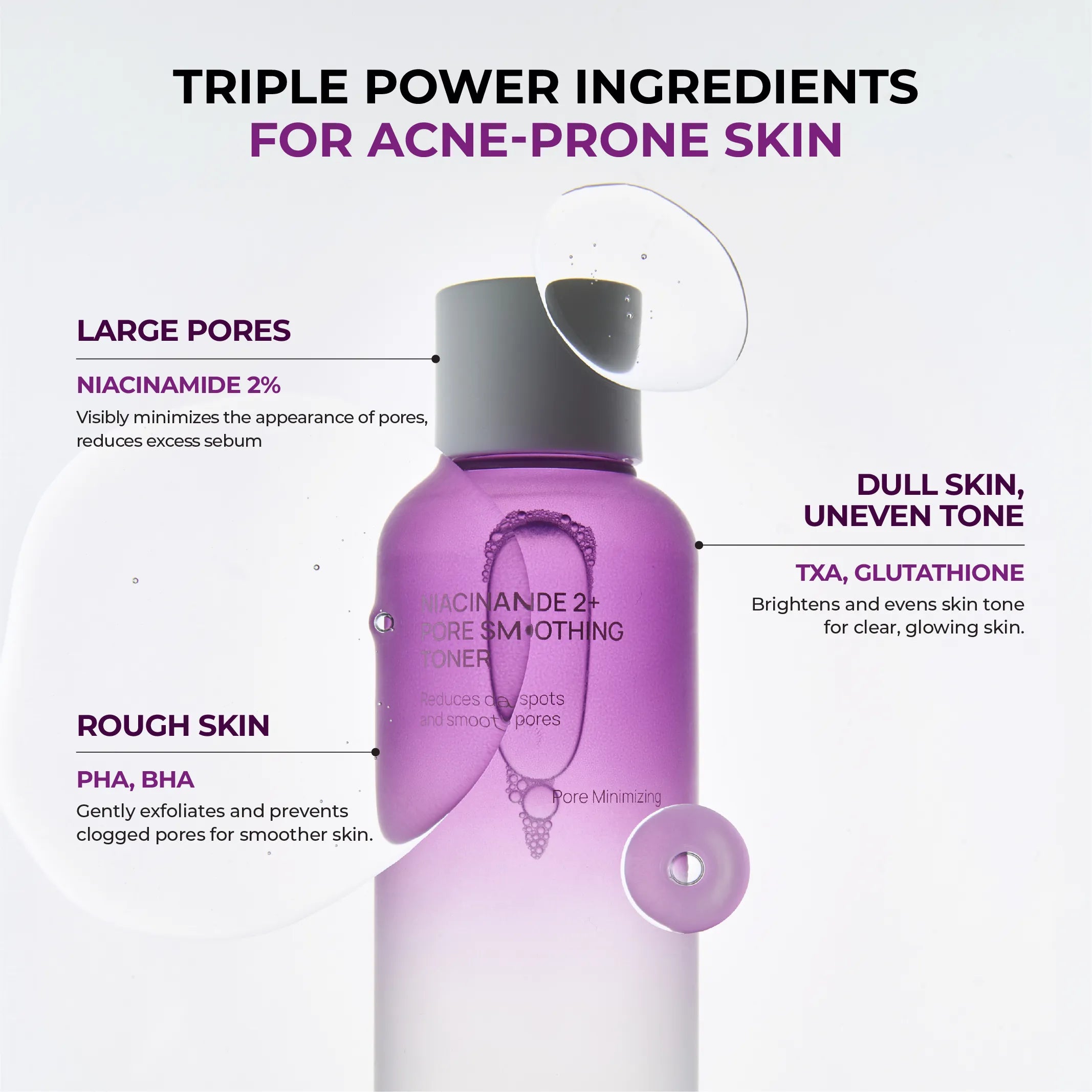 JUMISO  Niacinamide 2+ Pore Smoothing Toner