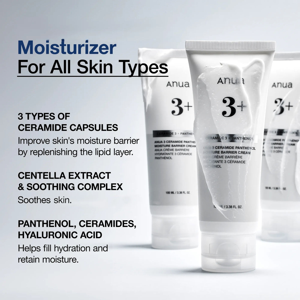 ANUA - 3 Ceramide Panthenol Moisture Barrier Cream