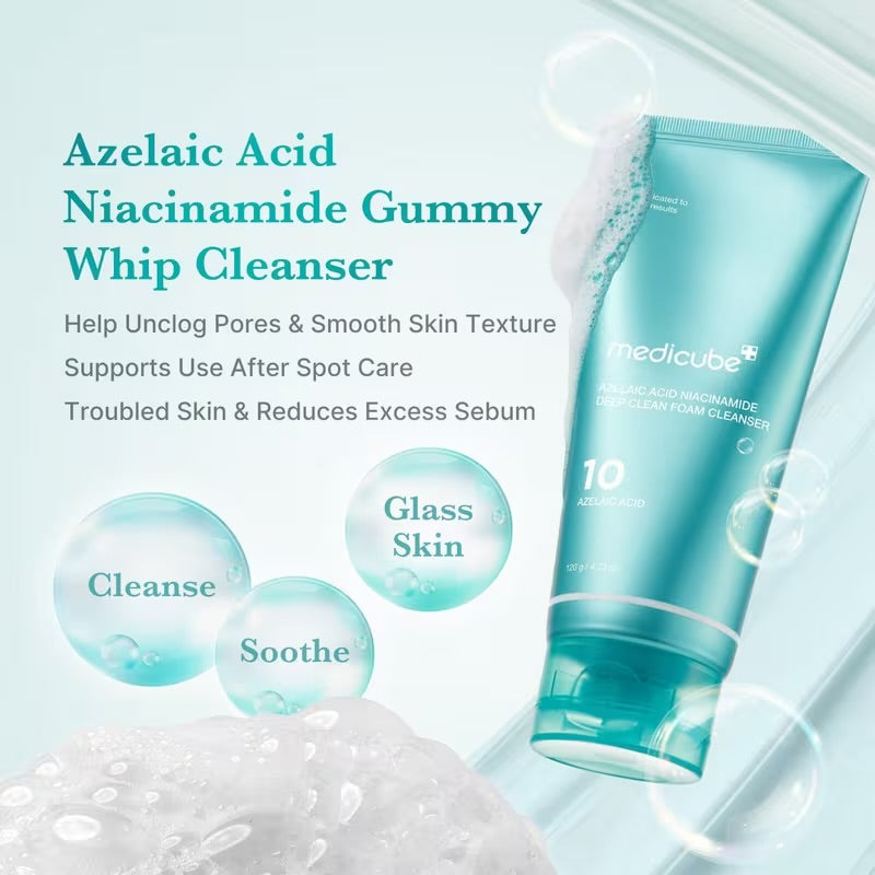 Medicube Azelaic Acid Niacinamide Deep Clean Foam