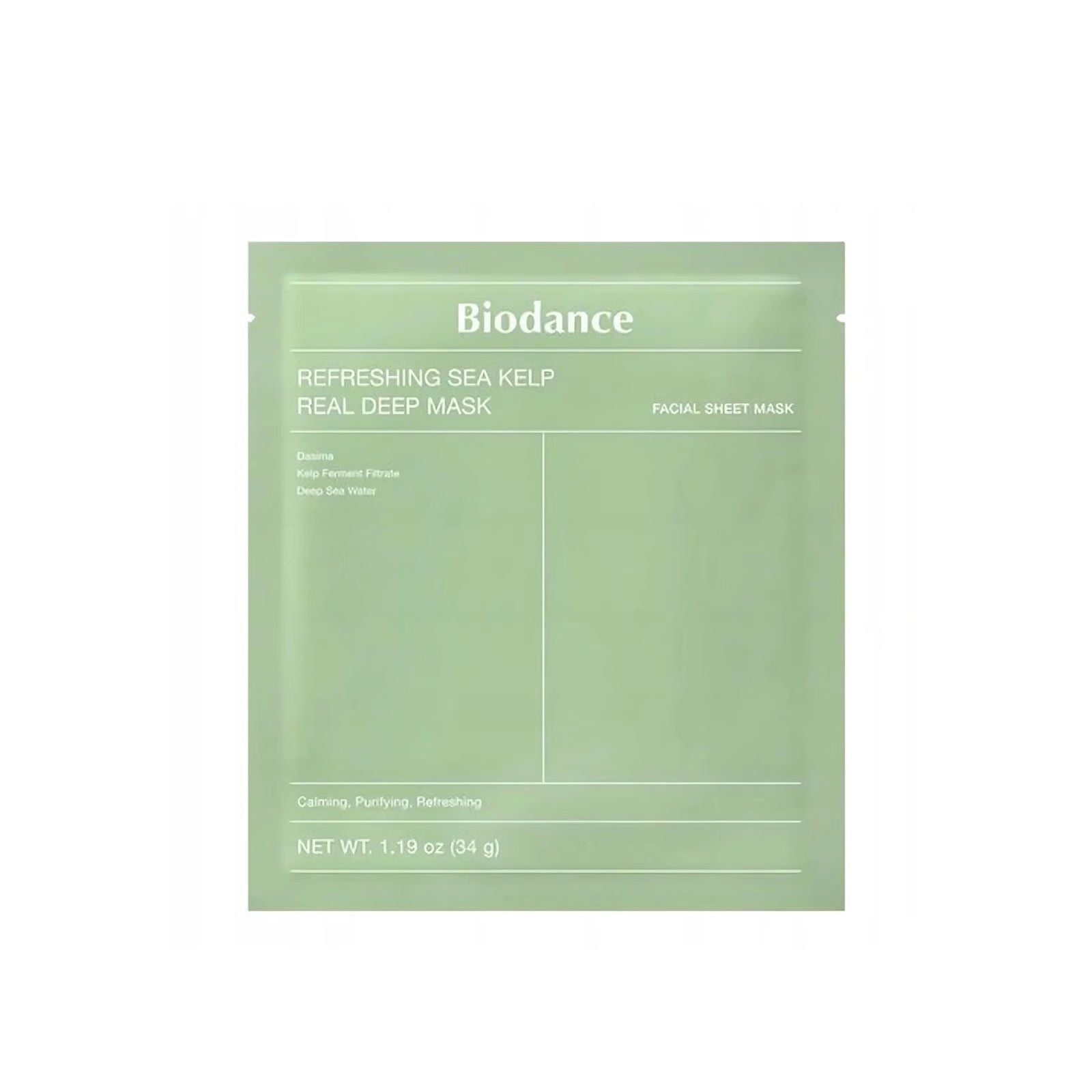 Biodance Refreshing Sea Kelp Real Deep Mask