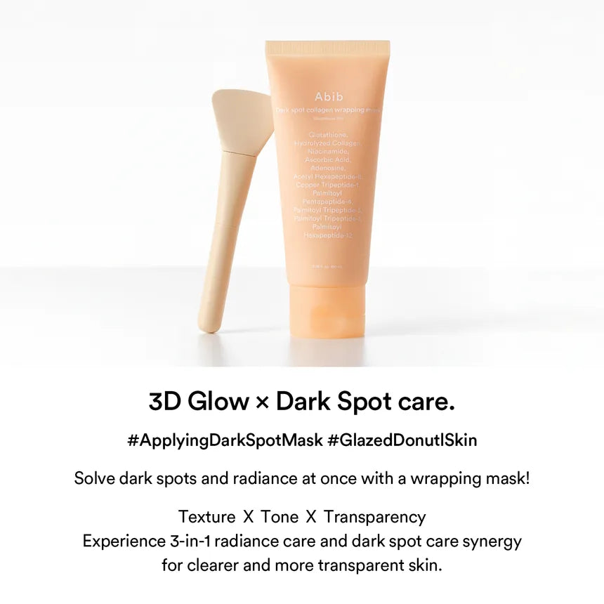 Abib Dark Spot Collagen Wrapping Mask Glutathione Film
