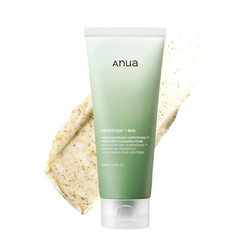 ANUA Limpiador  Heartleaf Quercetinol Pore Deep Cleansing Foam