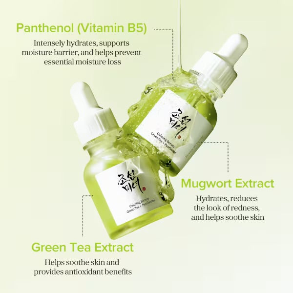 Beauty of Joseon - Calming Barrier Serum : Green Tea-HA + Panthenol