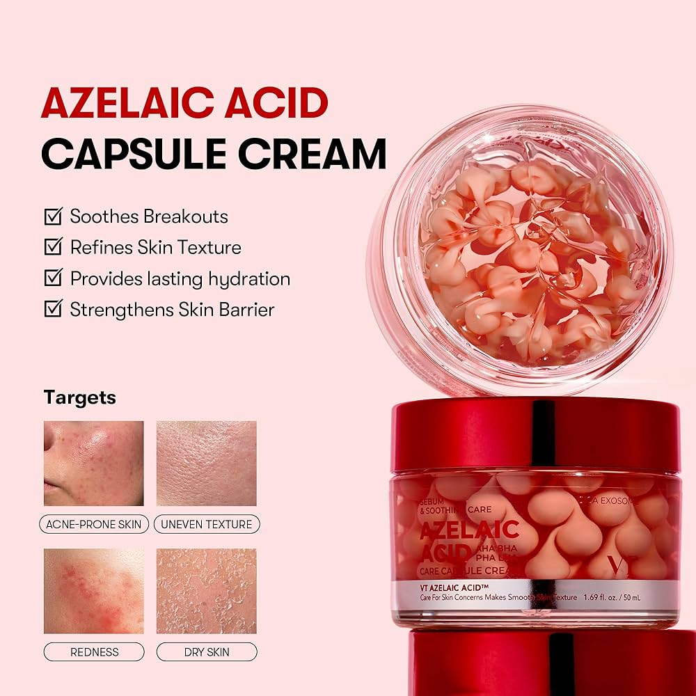 VT Cosmetics  Azelaic Acid Care Capsule Cream 50ml