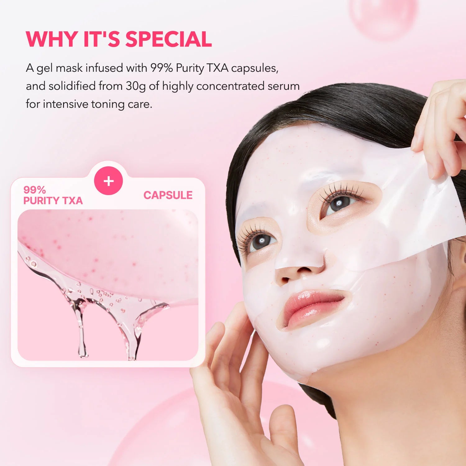 Aprilskin - TXA Niacinamide Collagen 99 Capsule Gel Mask