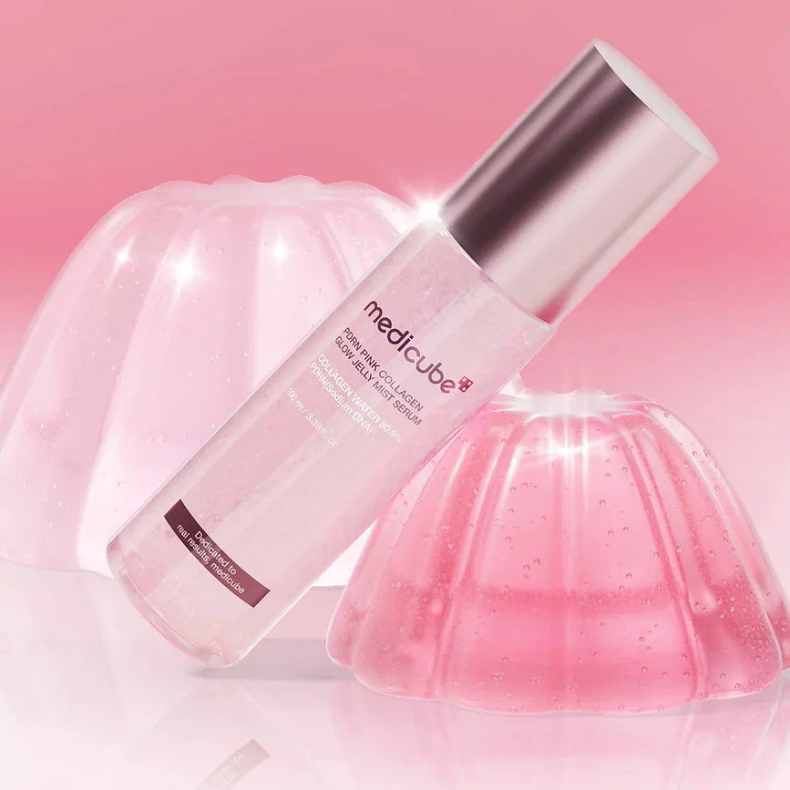 Medicube PDRN Pink Collagen Glow Jelly Mist Serum
