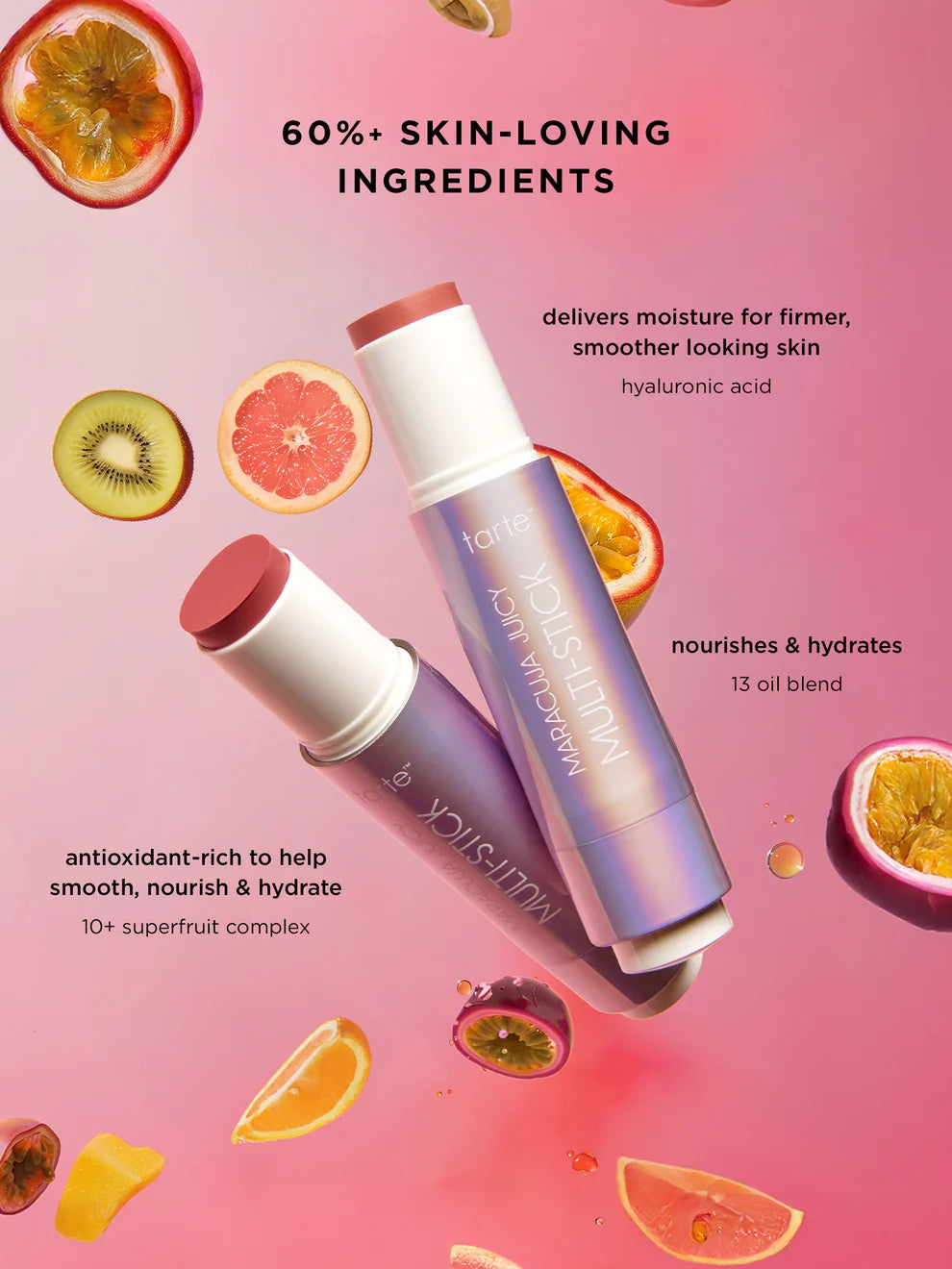 Tarte  Maracuja Multi-Stick Cream Blush & Lip Tint (Tono: Tutu)