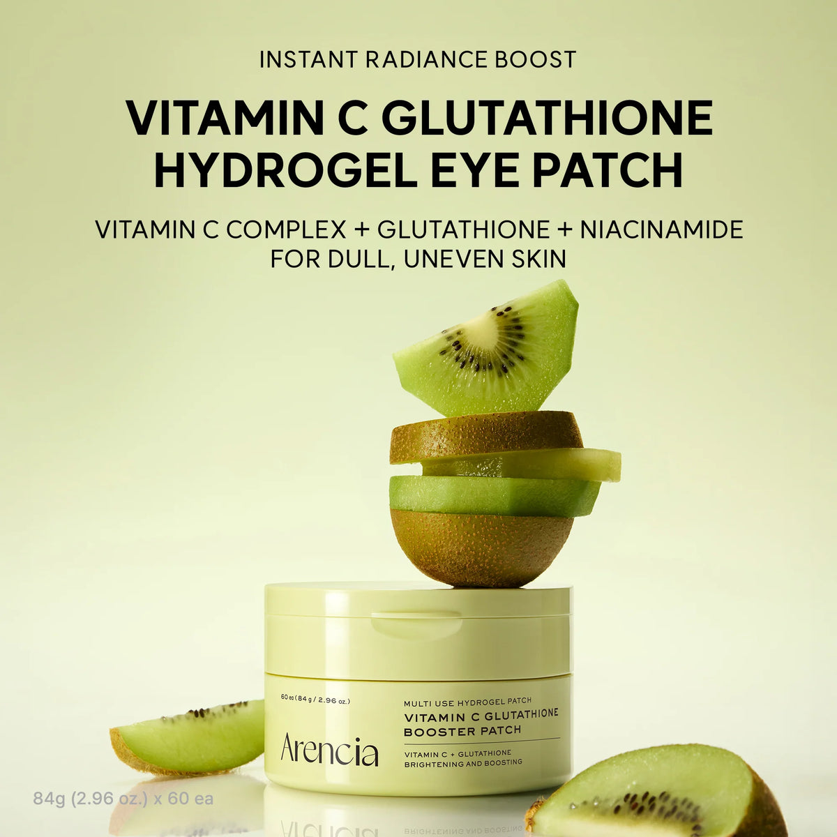 Arencia - Vitamin C Glutathione Hydrogel Eye Patches
