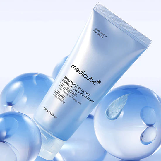 Medicube  Zero Pore SA Clear Capsule Cleansing Foam