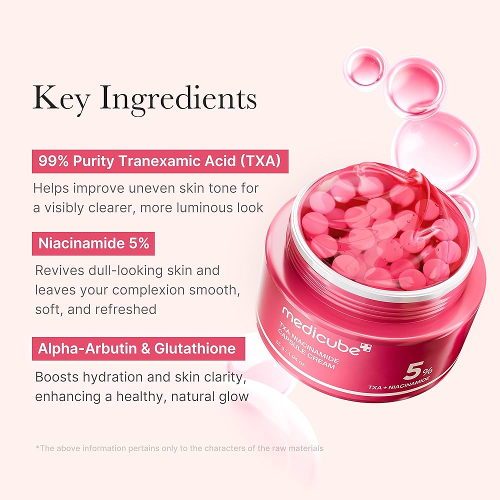 Medicube Crema TXA Niacinamide Capsule Cream