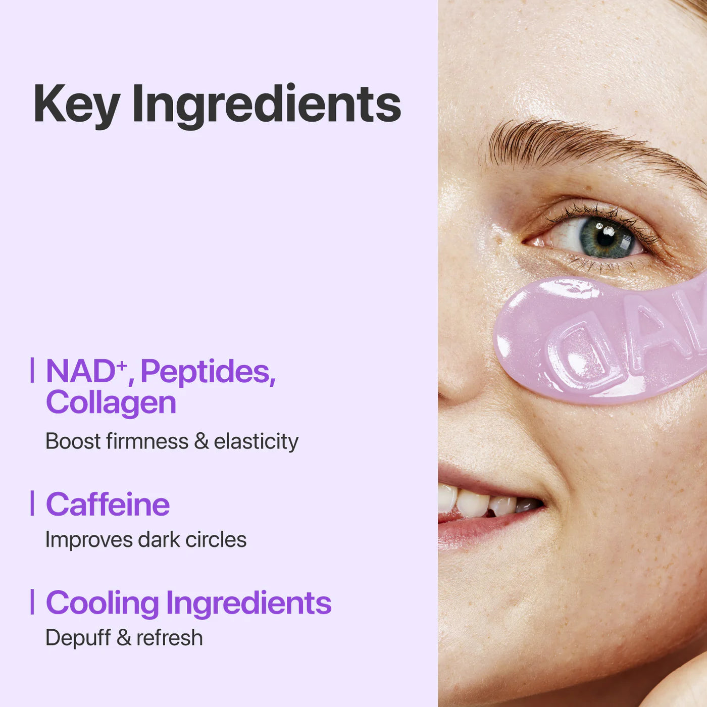Numbuzin Parches de Ojos No.9 NAD+ Collagen (5 pares)