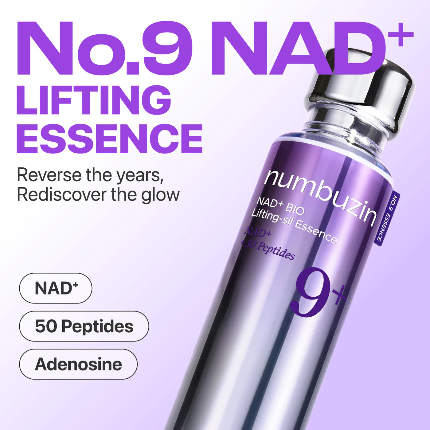 Numbuzin Esencia Reafirmante No.9 NAD+ BIO Lifting-sil 50ml