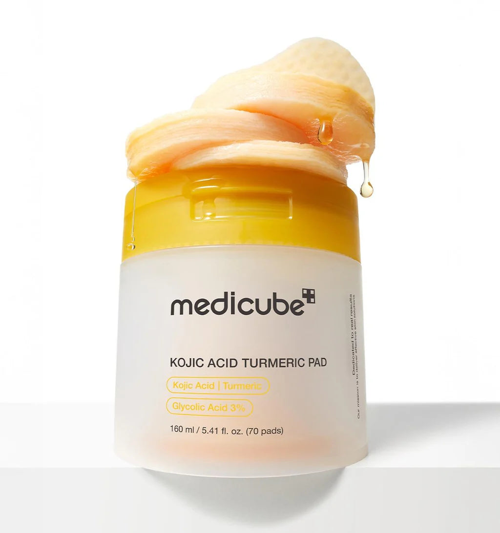 Medicube Kojic Acid Turmeric Toner Pad