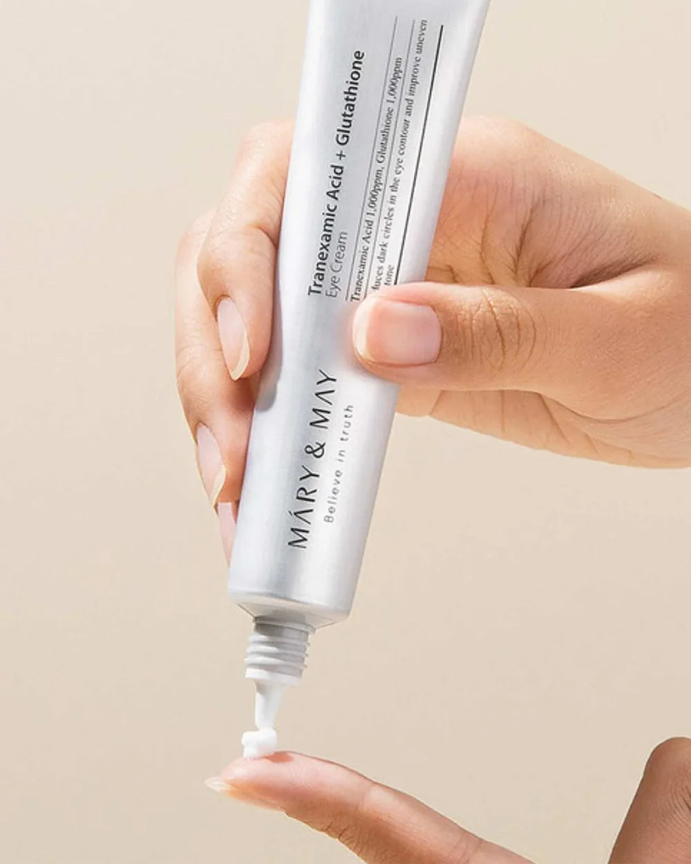 Mary&May Contorno de Ojos Tranexamic Acid + Glutathione eye cream