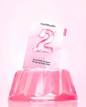 Numbuzin  No.2 Rose PDRN Collagen Plumping Sheet Mask