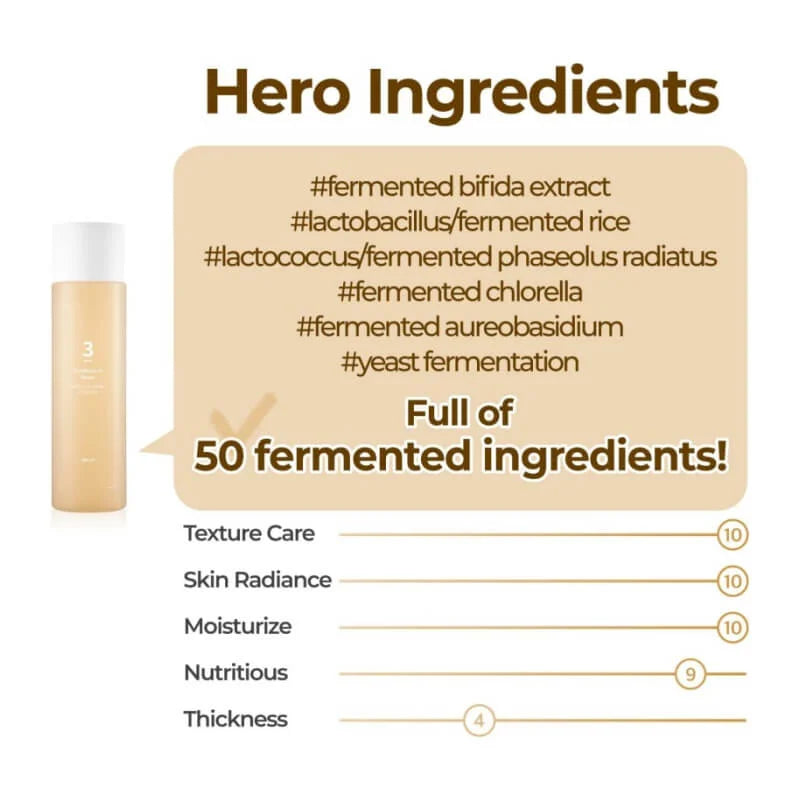 Numbuzin Tonico Iluminador no.3 super glowing essence toner