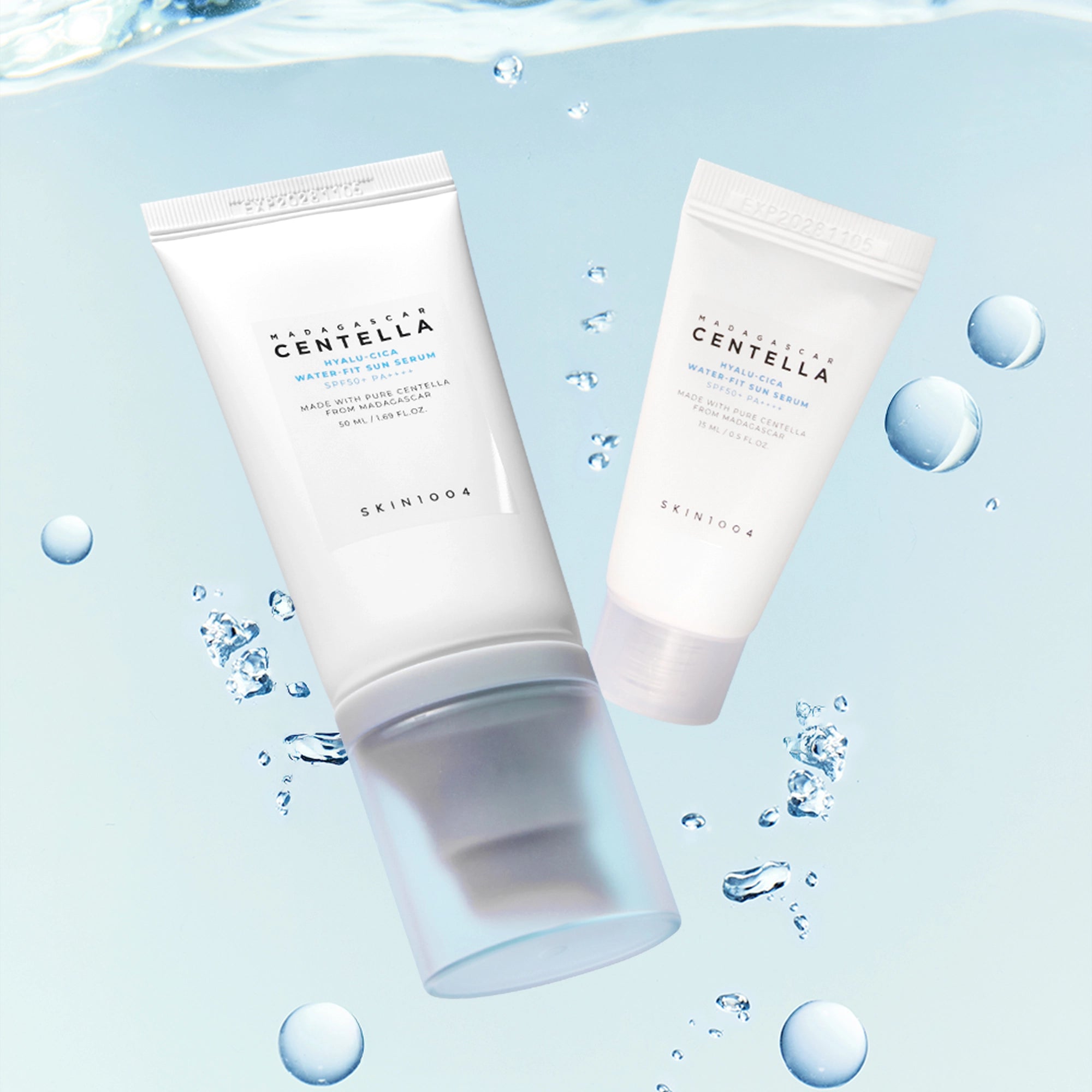 SKIN1004 Madagascar Centella Hyalu-Cica Water-Fit Sun Serum SPF50+ PA++++