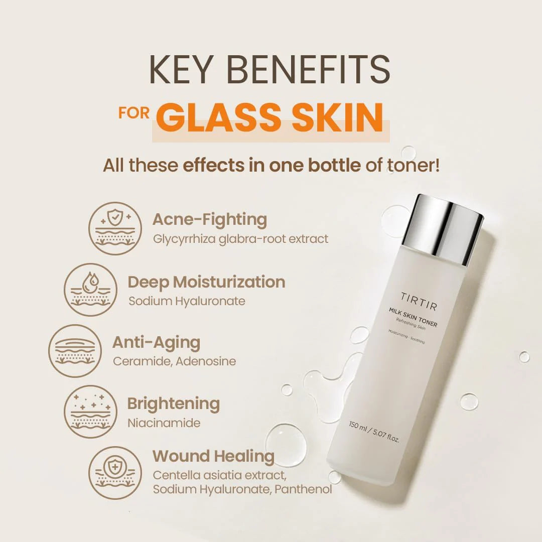 TIRTIR Tónico Milk Skin Toner