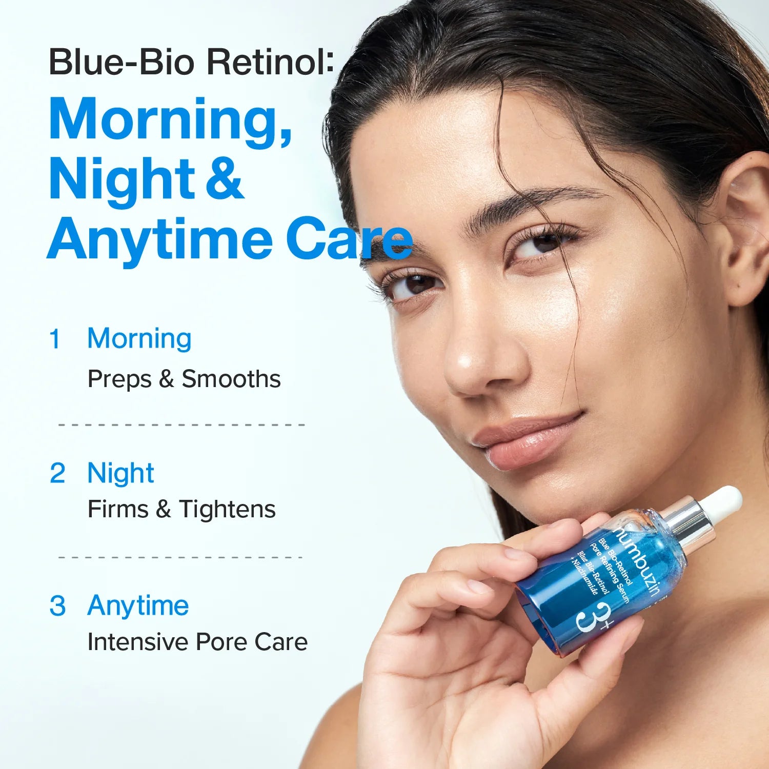 Numbuzin Refinador de Poros No.3 Blue Bio-Retinol Pore Refining Serum