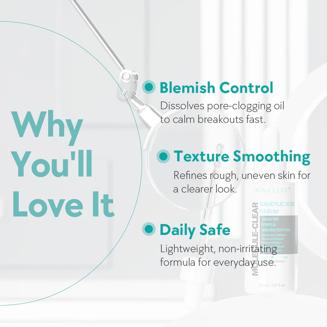 Nine Less – Molecule-Clear Salicylic Acid Serum
