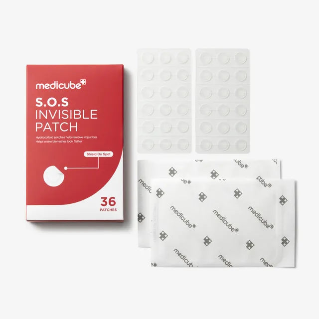 Medicube - S.O.S Invisible Patch Set (36 parches)