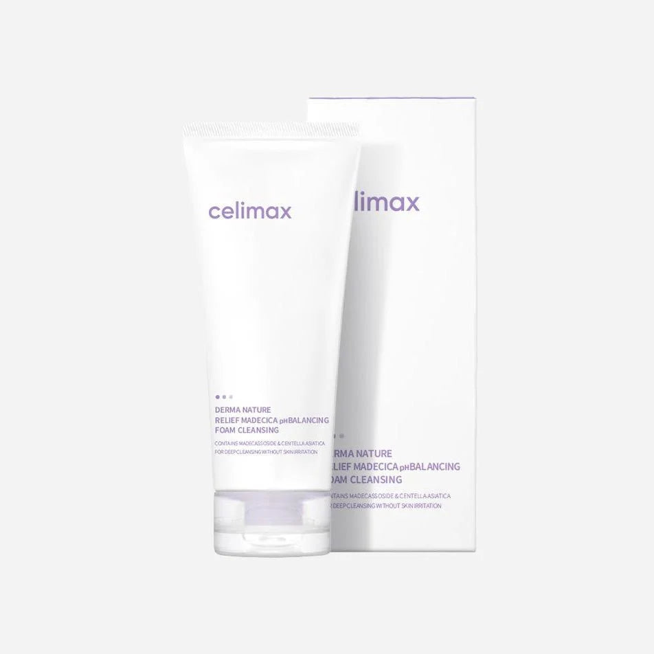 Celimax  Derma Nature Relief Madecica pH Balancing Foam Cleansing