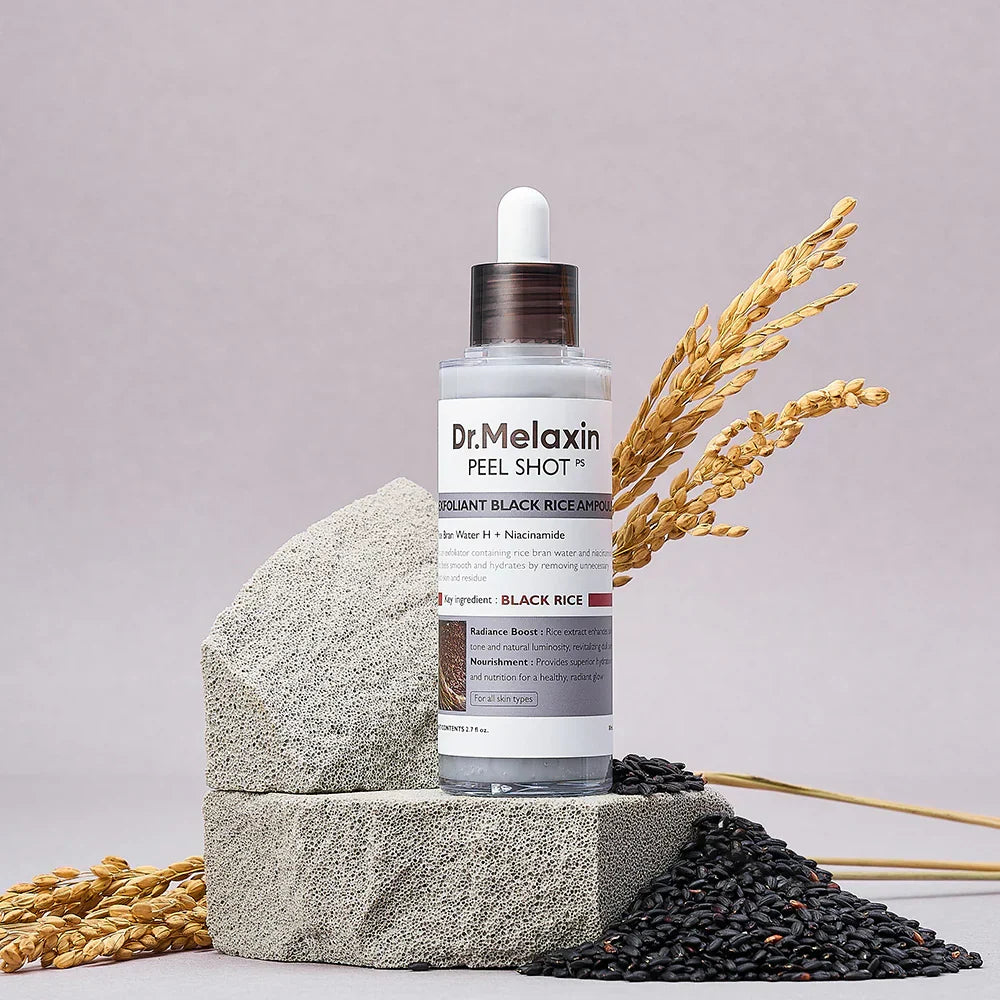 Dr. Melaxin - Peel Shot Exfoliating Black Rice Ampoule