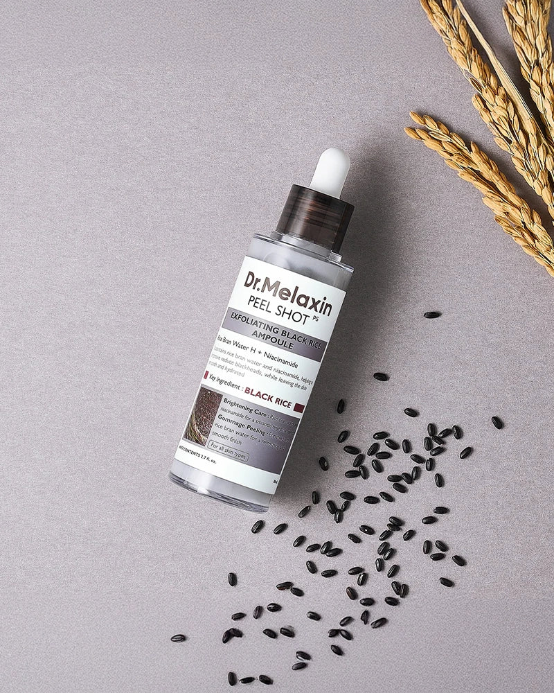 Dr. Melaxin - Peel Shot Exfoliating Black Rice Ampoule