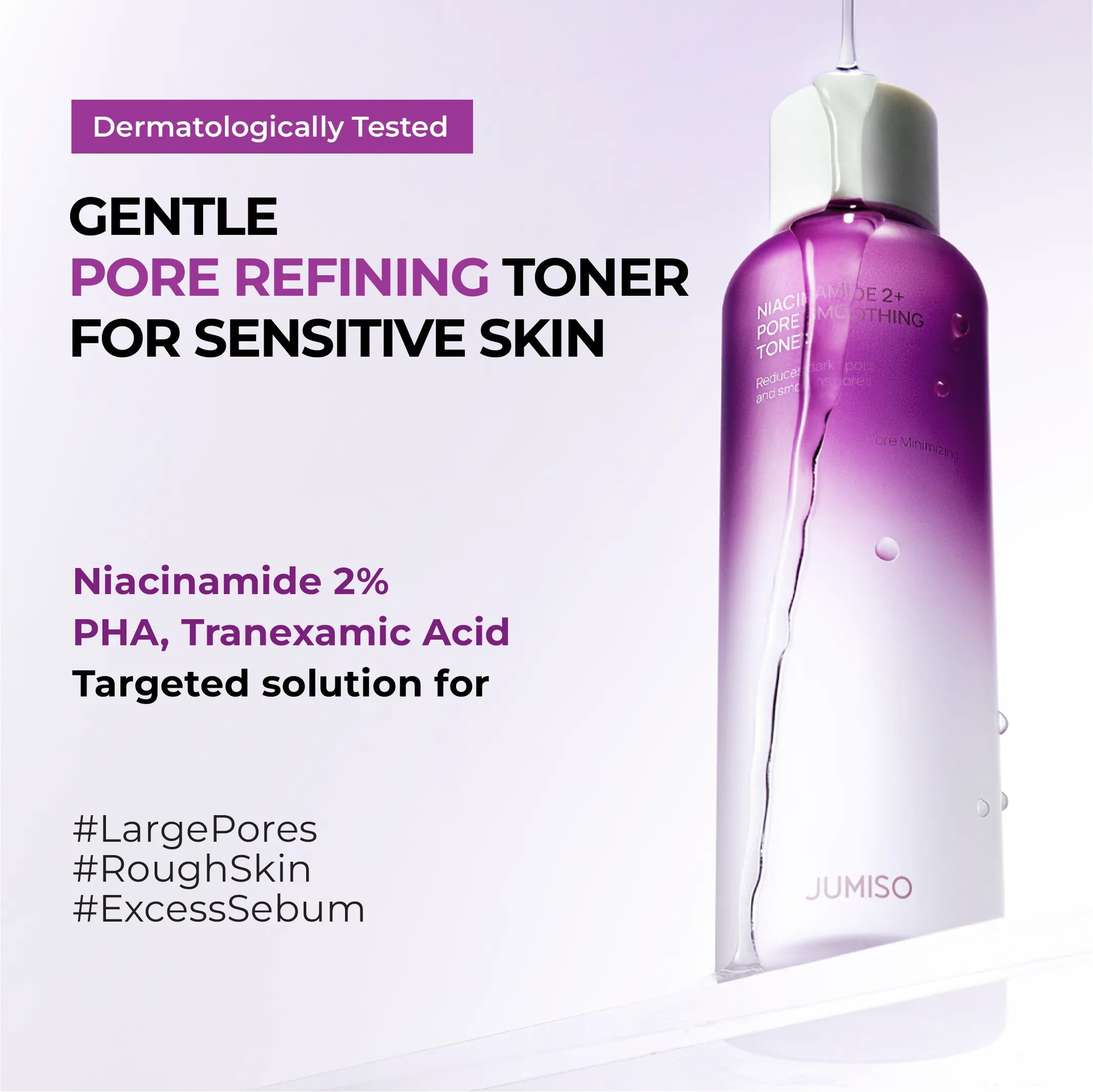 JUMISO  Niacinamide 2+ Pore Smoothing Toner