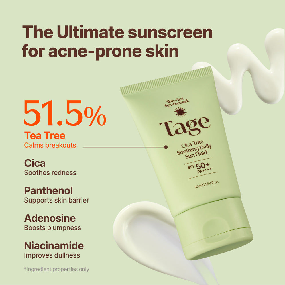 Tage - Cica-Tree Soothing Daily Sun Fluid