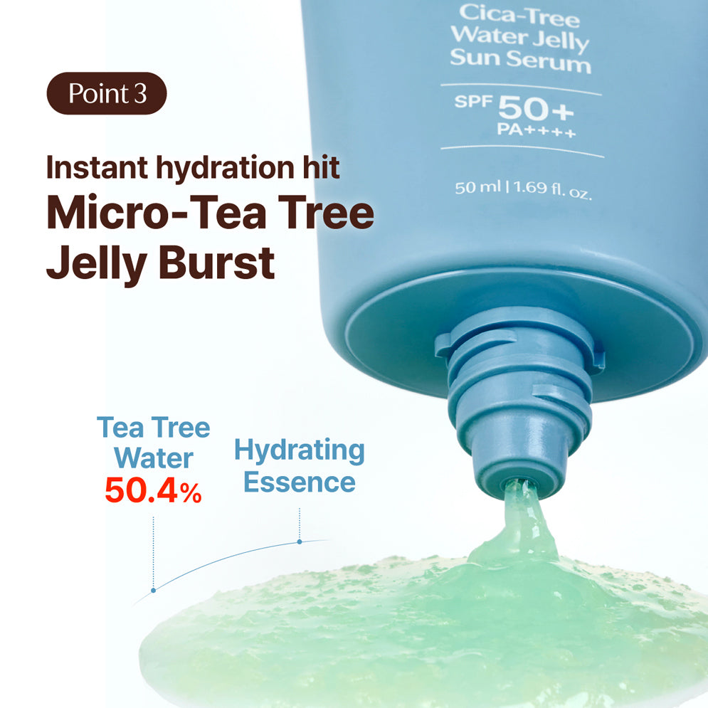 Tage - Cica-Tree Water Jelly Sun Serum