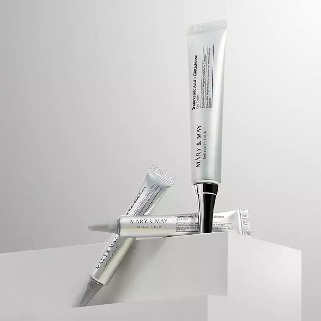 Mary&May Contorno de Ojos Tranexamic Acid + Glutathione eye cream