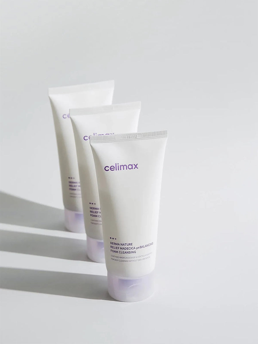 Celimax  Derma Nature Relief Madecica pH Balancing Foam Cleansing