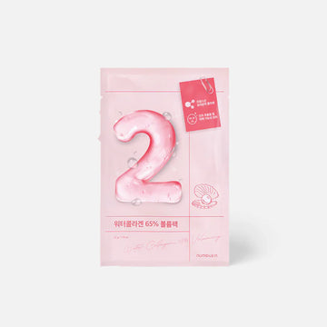 numbuzin Mascarilla No.2 Water Collagen 65% Voluming Sheet Mask