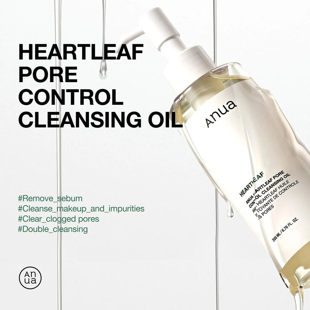 Anua Limpiador Heartleaf Pore Control Cleansing Oil