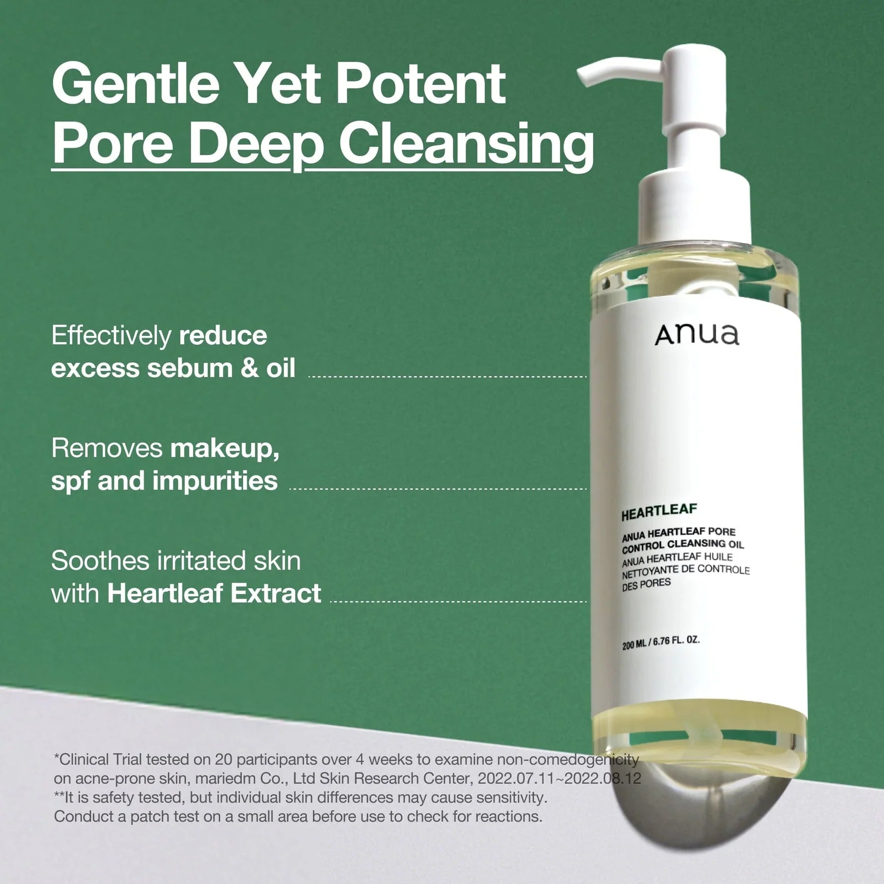 Anua Limpiador Heartleaf Pore Control Cleansing Oil