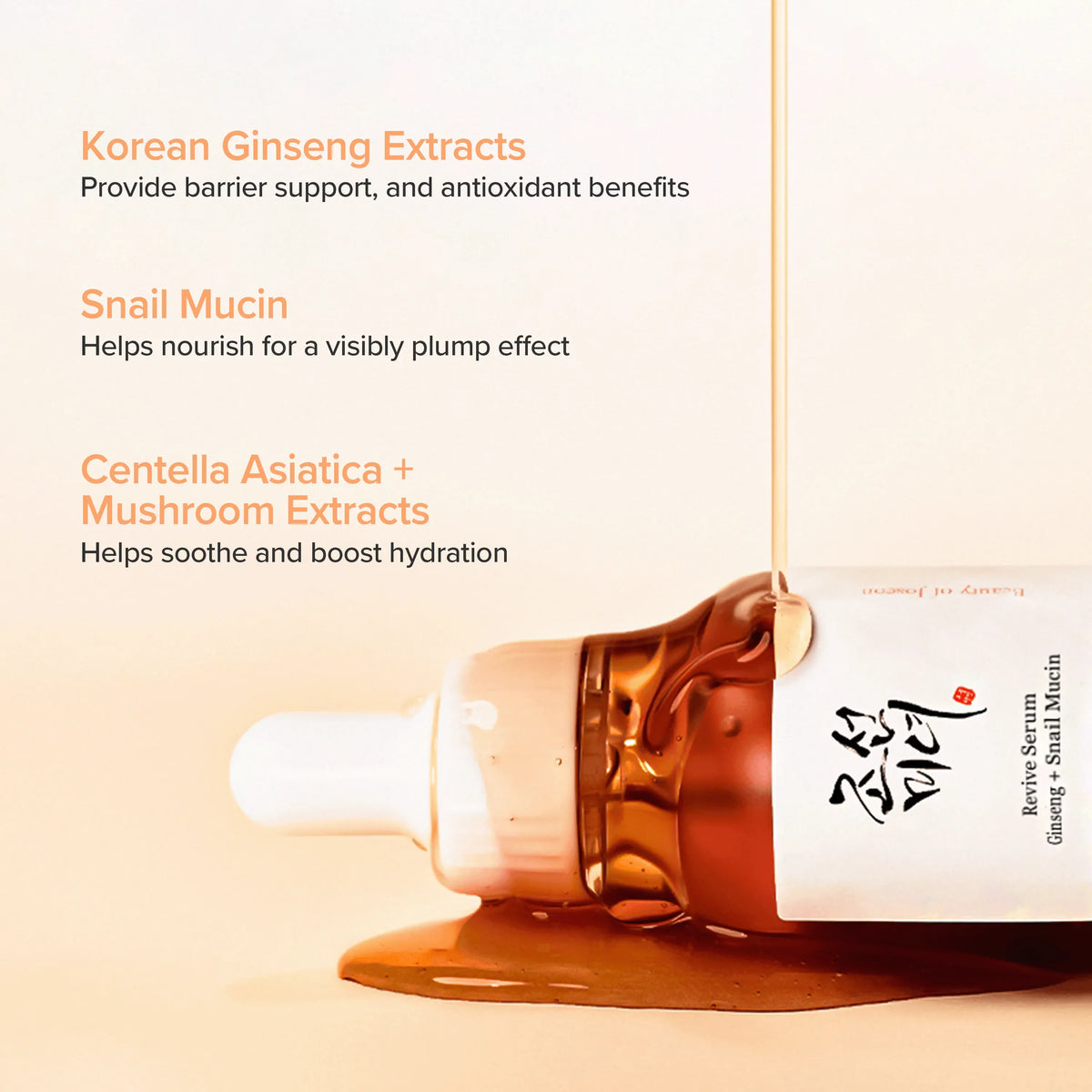 Beauty of Joseon - Revive Serum : Ginseng + Snail Mucin