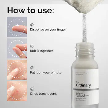 The Ordinary – Sulfur 10% Powder-to-Cream Concentrate