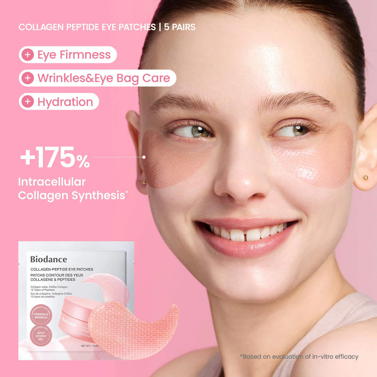 Biodance - Collagen Peptide Eye Patches (85g / 60 parches)