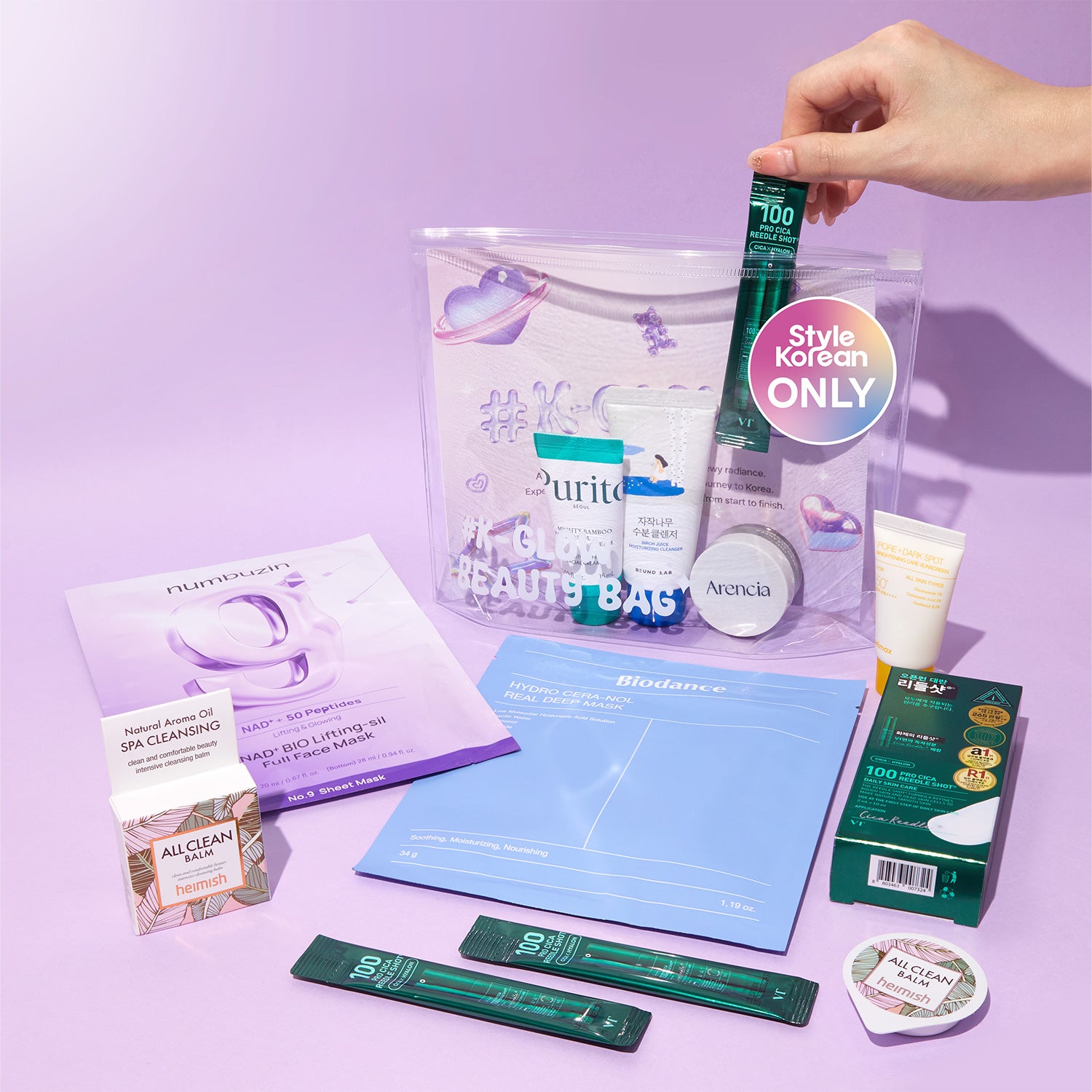 STYLEKOREAN Kit  K-Glow Beauty Bag
